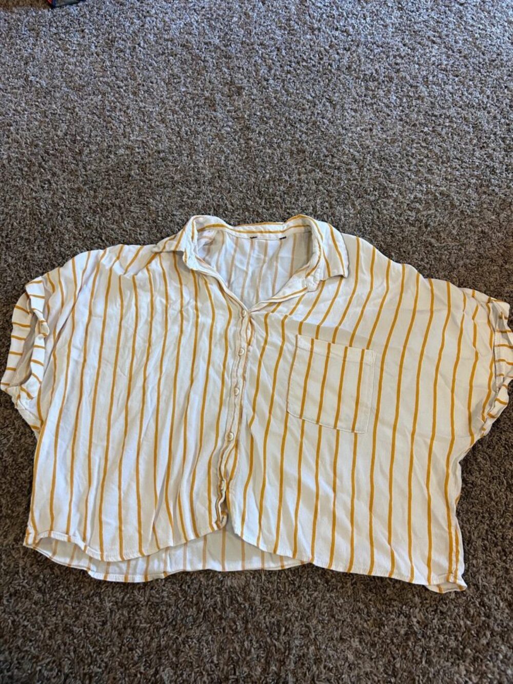 Striped Crop Top